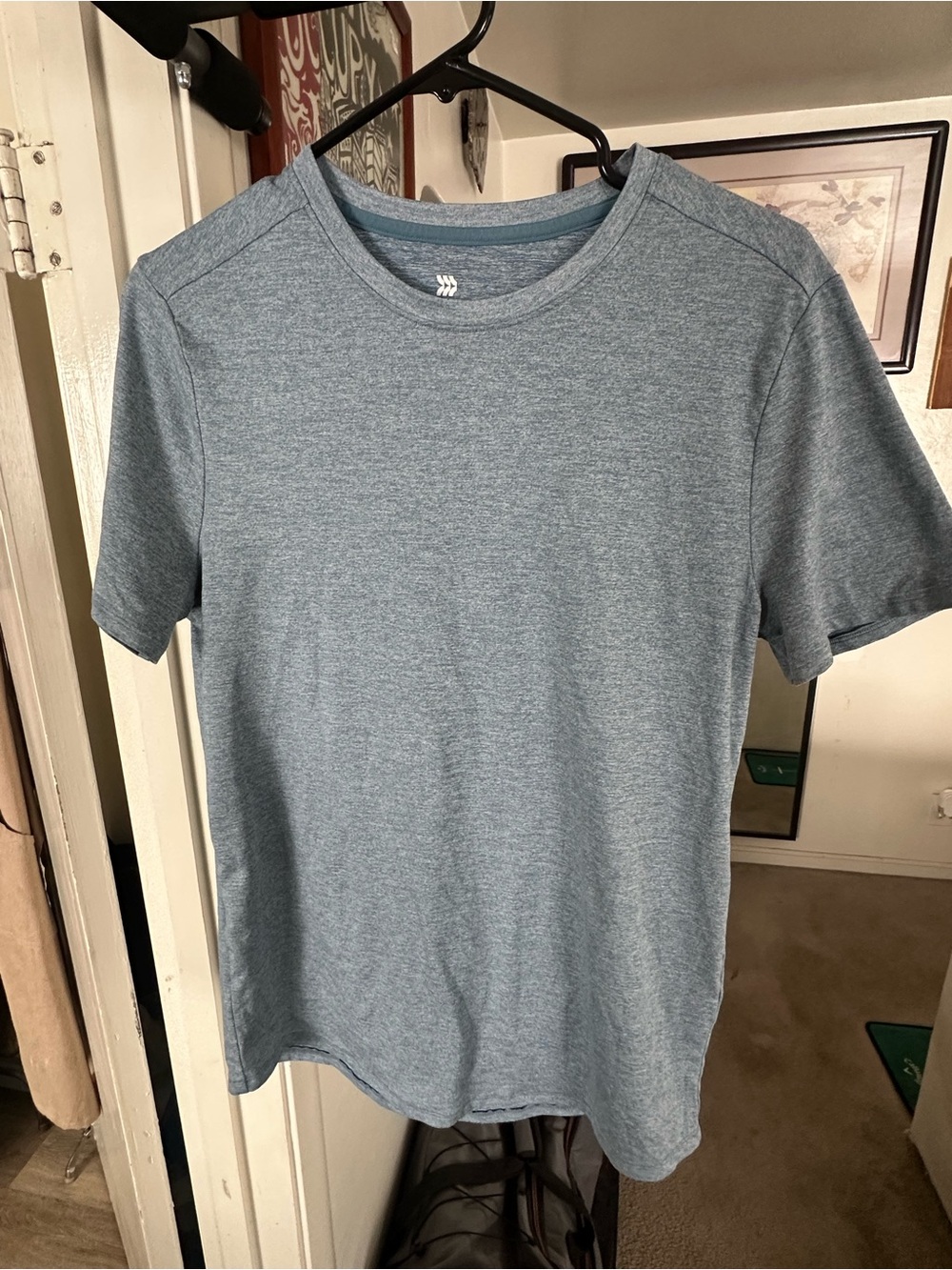 All in Motion brand polyester gym shirt